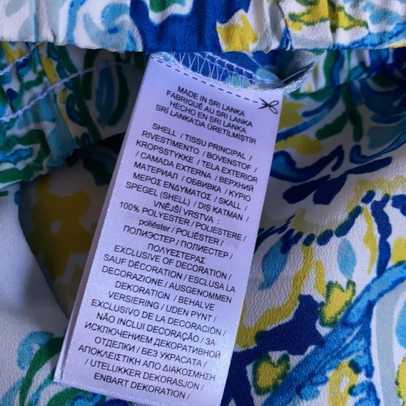 Lauren Ralph Lauren
Paisley Crepe de Chine Wide-Leg Drawstring Pants - Picture 11 of 15